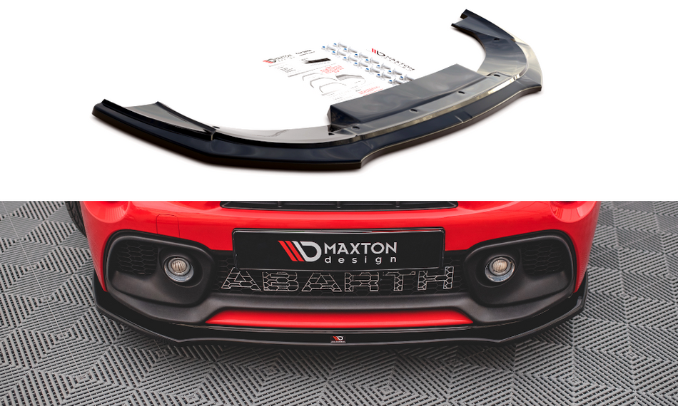DTC Füssgängerschutz Gutachten Maxton Fiat 500 Abarth 595 Mk1 FL 2016-