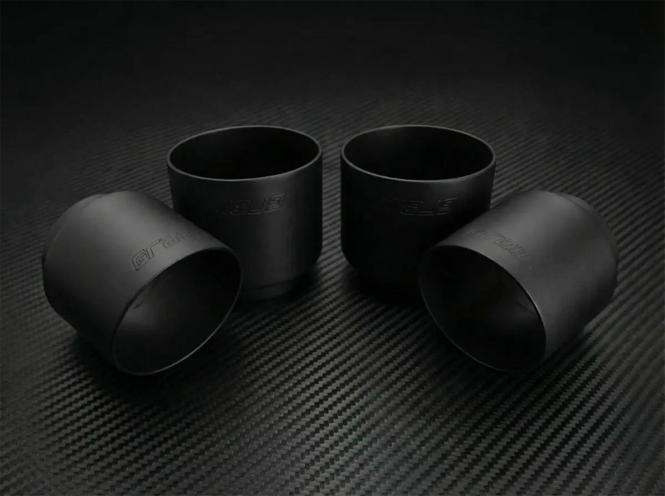 Endrohrset für Chevrolet Camaro 6 in Schwarz