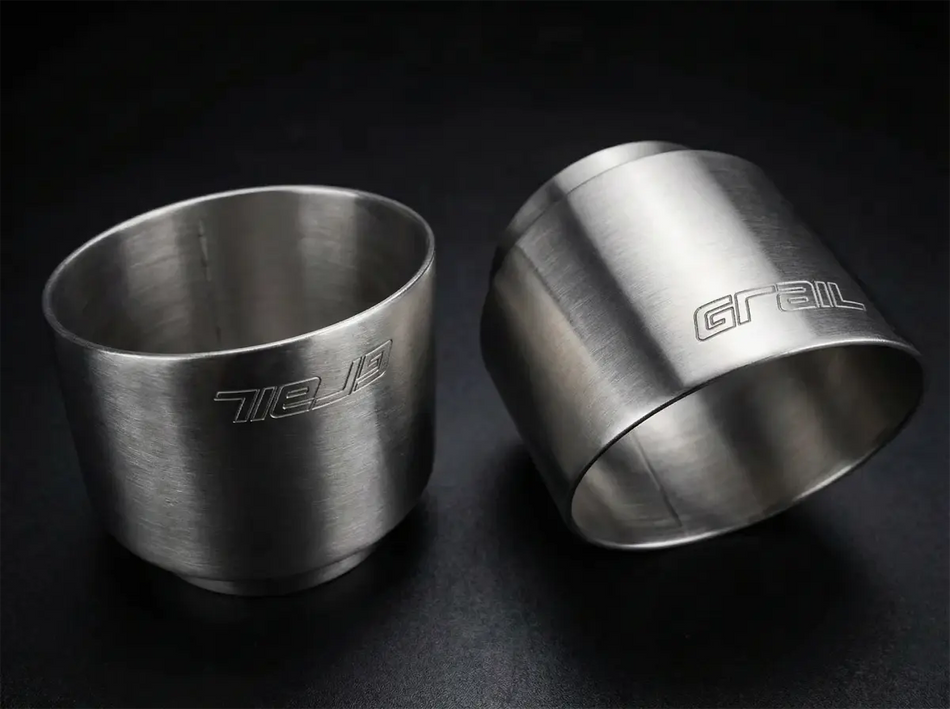 Endrohrset für Chrysler 300C SRT 6.4 FL in Edelstahl Ø 127 mm (Zubehör)