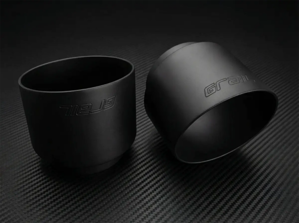 Endrohrset für Chrysler 300C SRT 6.4 FL in Schwarz Ø 127 mm (Zubehör)