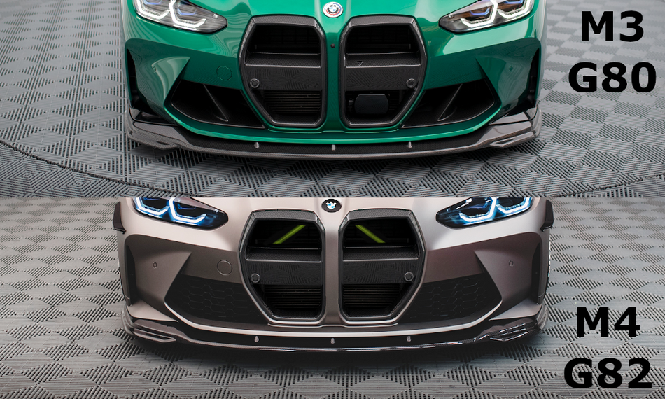 Carbon Fiber Frontlippe V.2 BMW M4 G82  / M3 G80