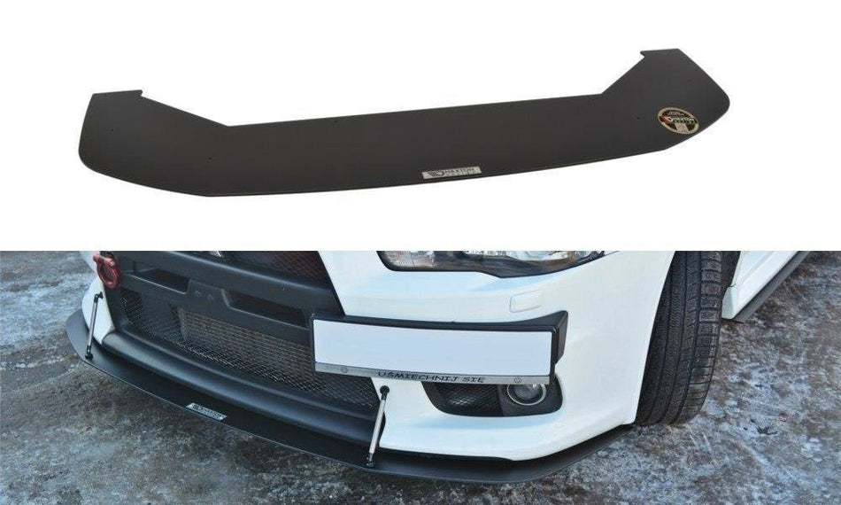 Spoiler anteriore Racing Cup V.2 Mitsubishi Lancer Evo X