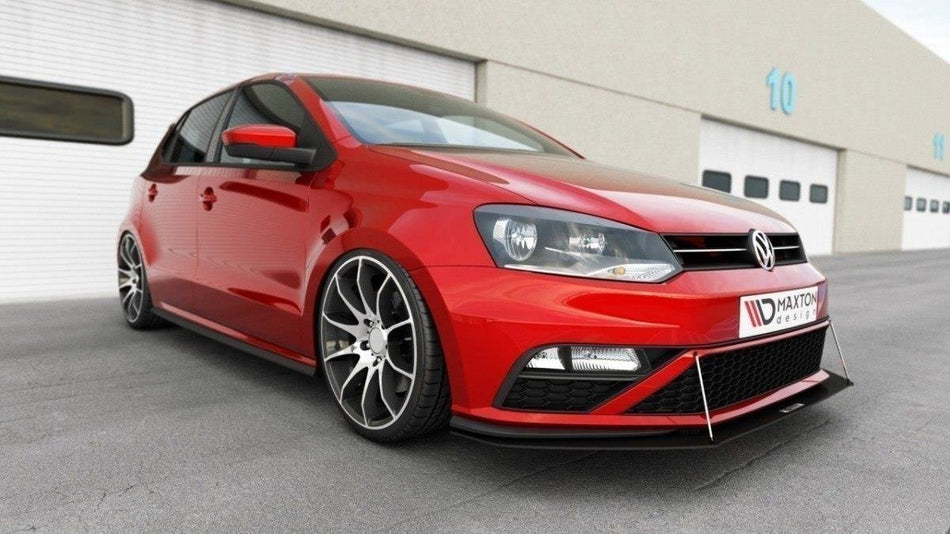 Racing Cup Frontspoiler Lippe VW POLO MK5 GTI NACH FACELIFT