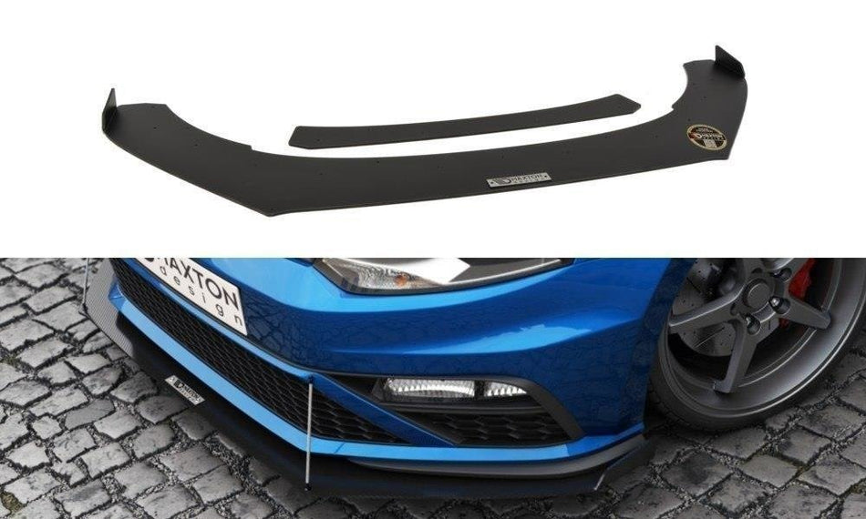 Racing Cup Frontspoiler Lippe VW POLO MK5 GTI NACH FACELIFT (avec des ailes)