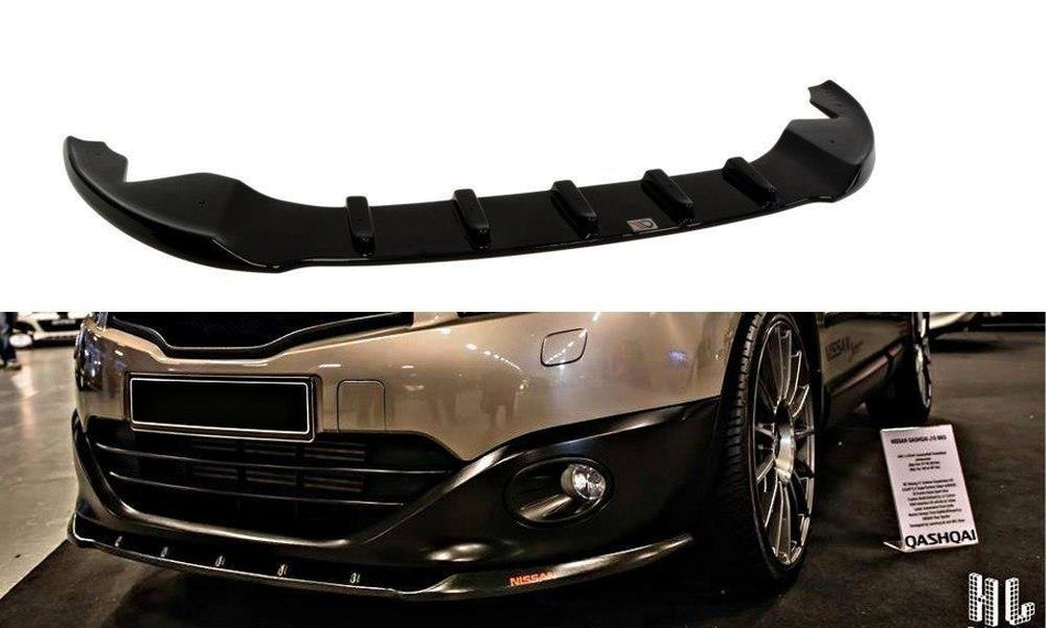 Frontspoiler Lippe NISSAN QASHQAI (NACHFACELIFT)