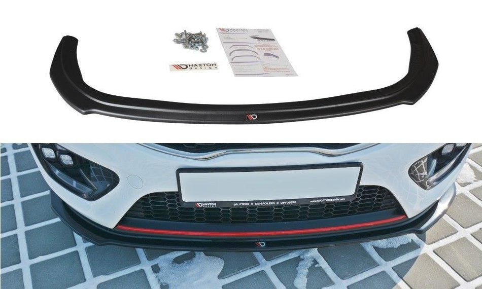 Spoiler anteriore V.1 KIA CEE'D / PRO CEE'D GT MK2