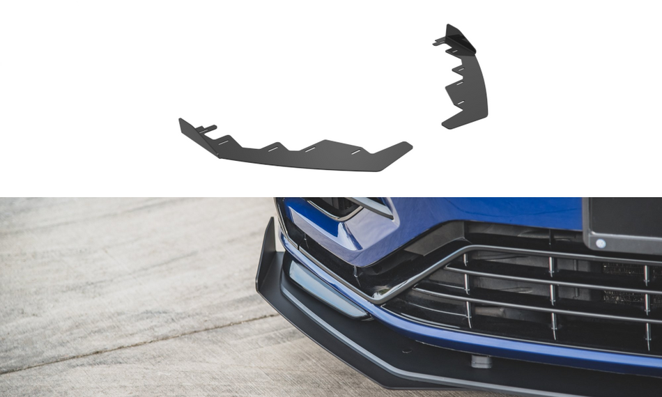 Front Flaps Volkswagen Golf 7 R / R-Line Facelift