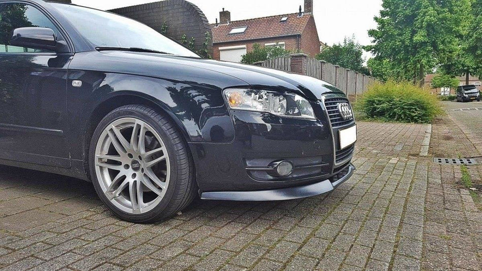Spoiler anteriore V.1 Audi A4 B7 nero lucido