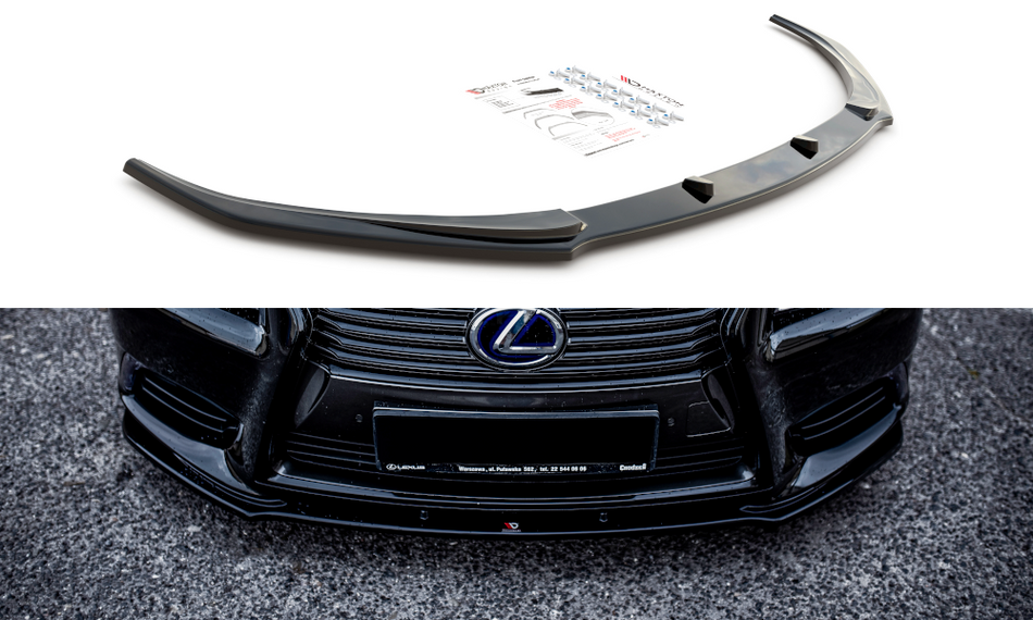 Spoiler anteriore Lexus LS Mk4 Facelift