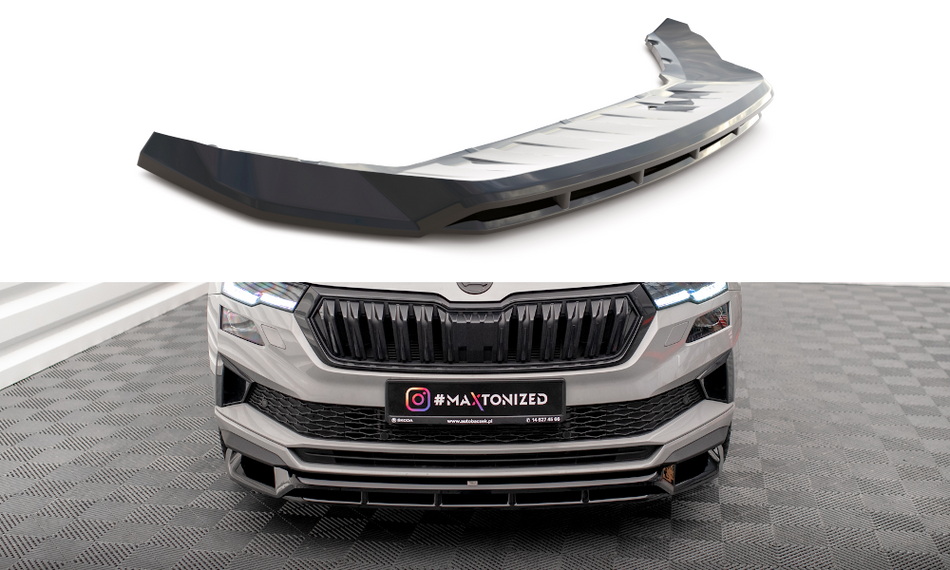 Frontspoiler Lippe Skoda Karoq Sportline Mk1 Facelift