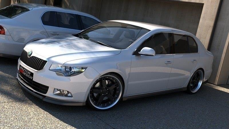 Frontspoiler Lippe Skoda Superb Mk2