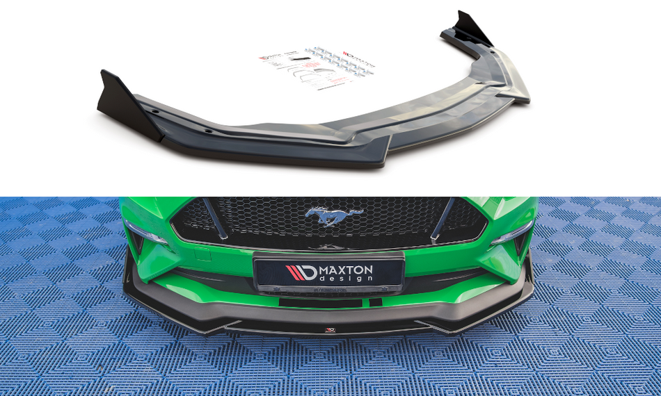 Frontspoiler Lippe V.1 + Flaps Ford Mustang GT Mk6 Facelift