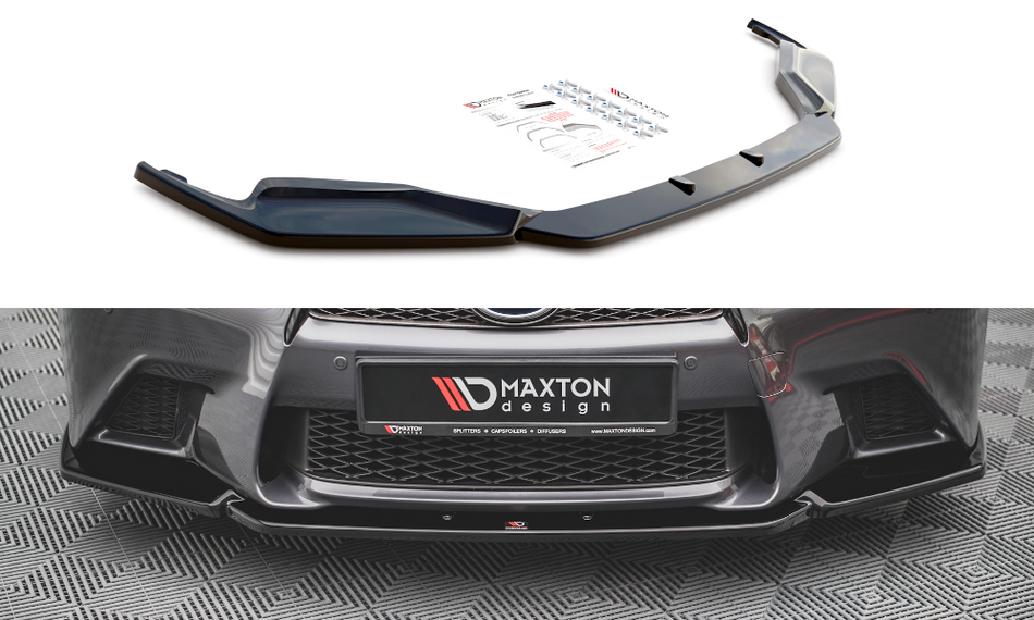 Becquet avant V.1 Lexus GS F Sport Mk4 (L10)