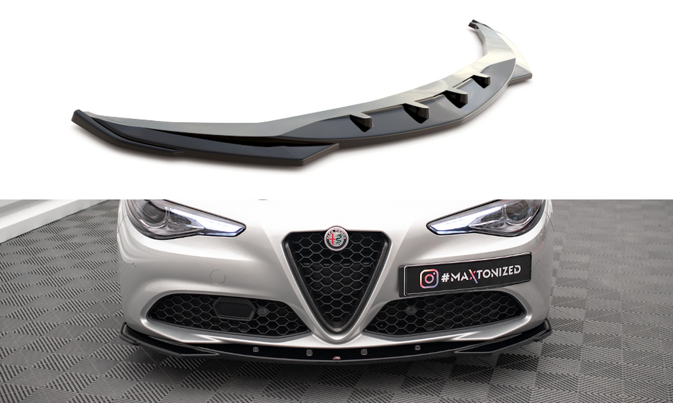 Spoiler anteriore V.2 Alfa Romeo Giulia Sport