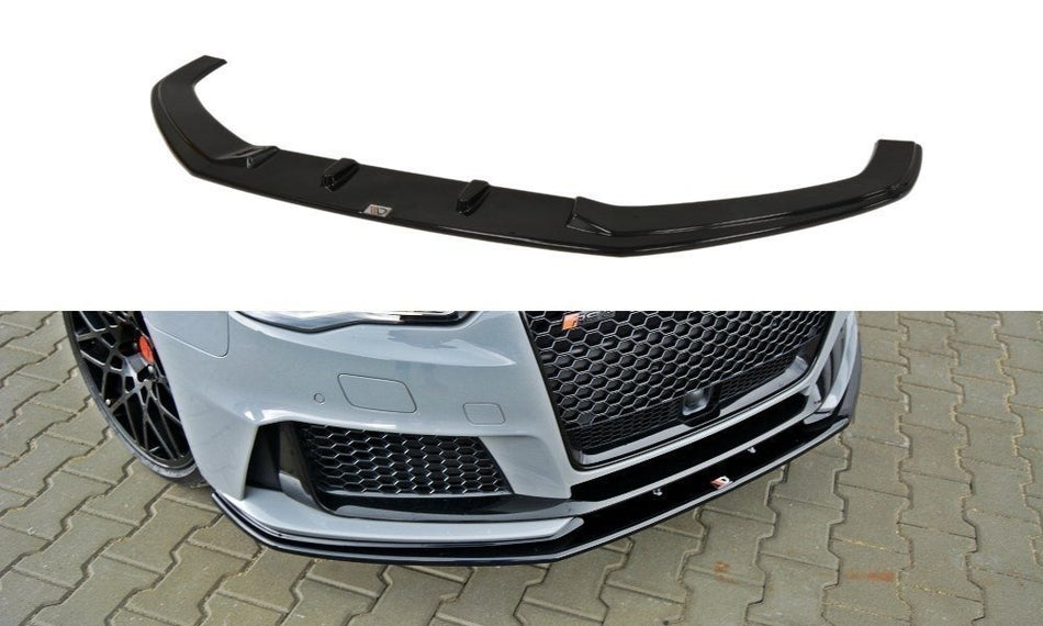 Becquet de spoiler avant V.2 Audi RS3 8V Sportback