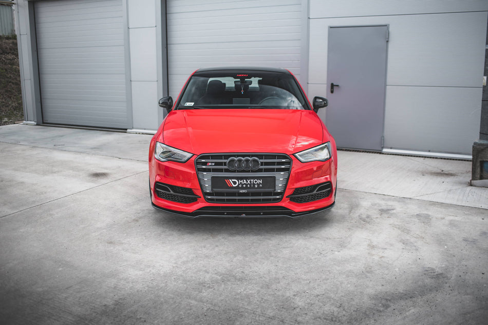 Becquet avant V.2 Audi S3 / A3 S-Line 8V Berline / Cabriolet