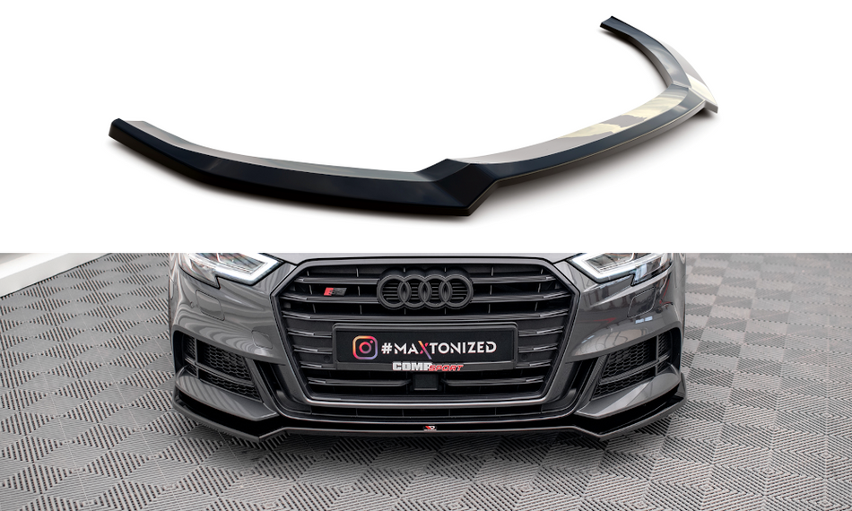 Frontspoiler Lippe V.2 Audi S3 / A3 S-Line Sportback 8V Facelift