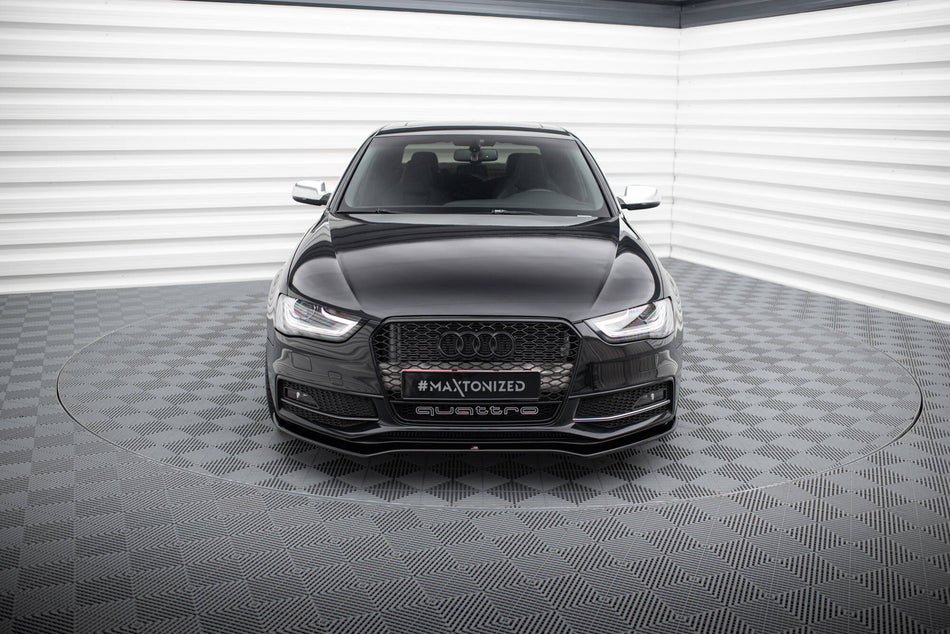Becquet avant V.2 Audi S4 / A4 S-Line B8 FL