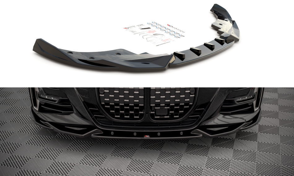 Becquet avant V.2 BMW 4 M-Pack G22 / G23 / G22 Facelift / G23 Facelift