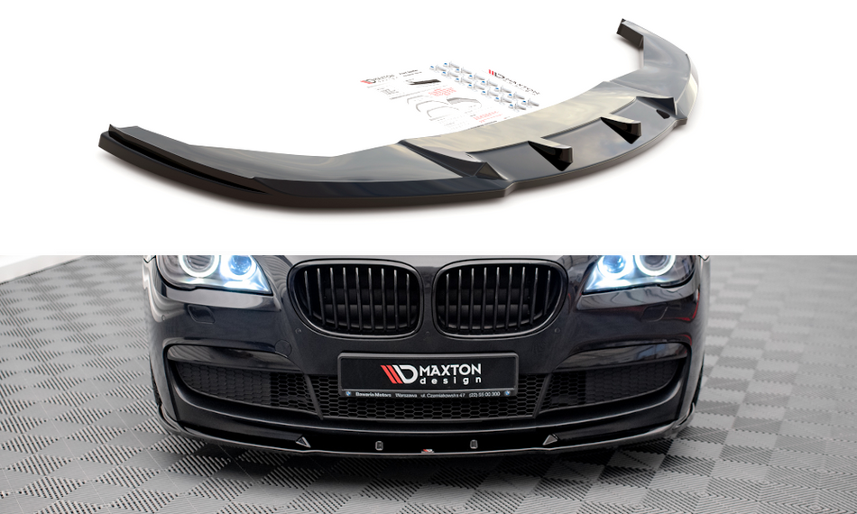 Becquet de spoiler avant V.2 BMW 7 M-Pack F01