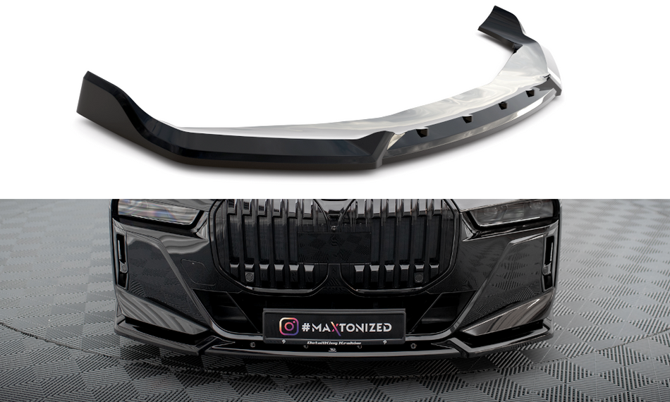 Becquet de spoiler avant V.2 BMW 7 M-Pack / M760e G70