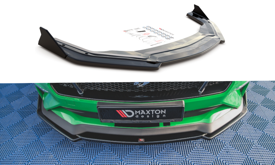 Frontspoiler Lippe V.2 + Flaps Ford Mustang GT Mk6 Facelift