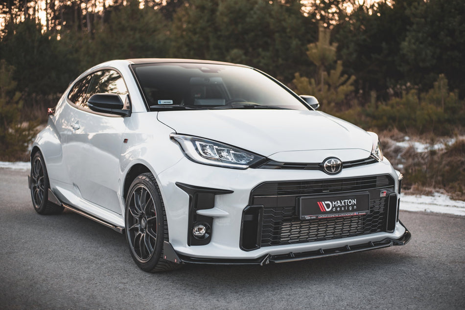 Spoiler anteriore V.2 + alette Toyota GR Yaris Mk4