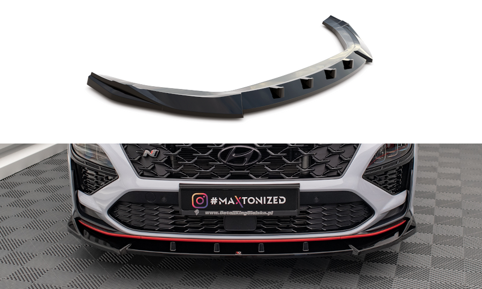 Becquet avant V.2 Hyundai Kona N Mk1