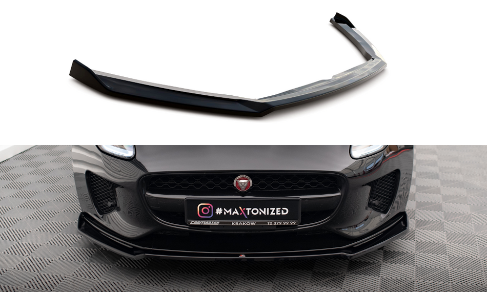 Becquet avant V.2 Jaguar F-Type Mk1 Facelift 