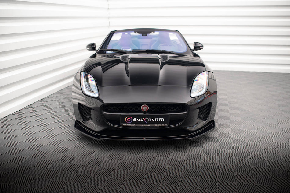 Becquet avant V.2 Jaguar F-Type Mk1 Facelift 