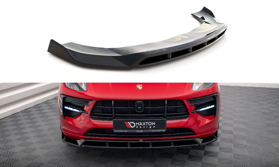Spoiler anteriore V.2 Porsche Macan Mk1 Facelift