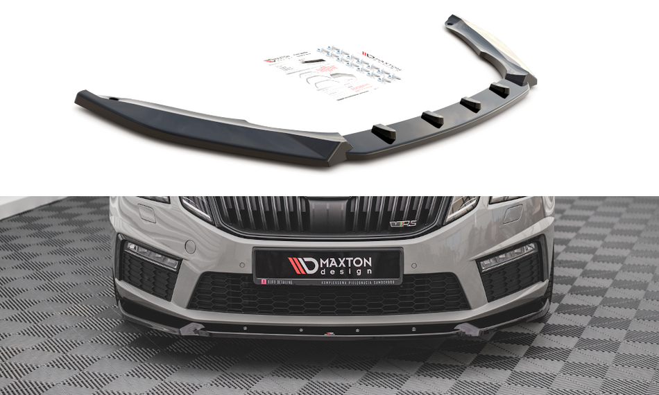 Becquet avant V.2 Skoda Octavia RS Mk3 Facelift