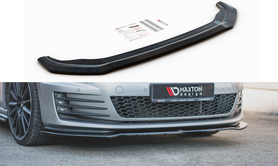 Becquet de spoiler avant V.2 VW Golf 7 GTI