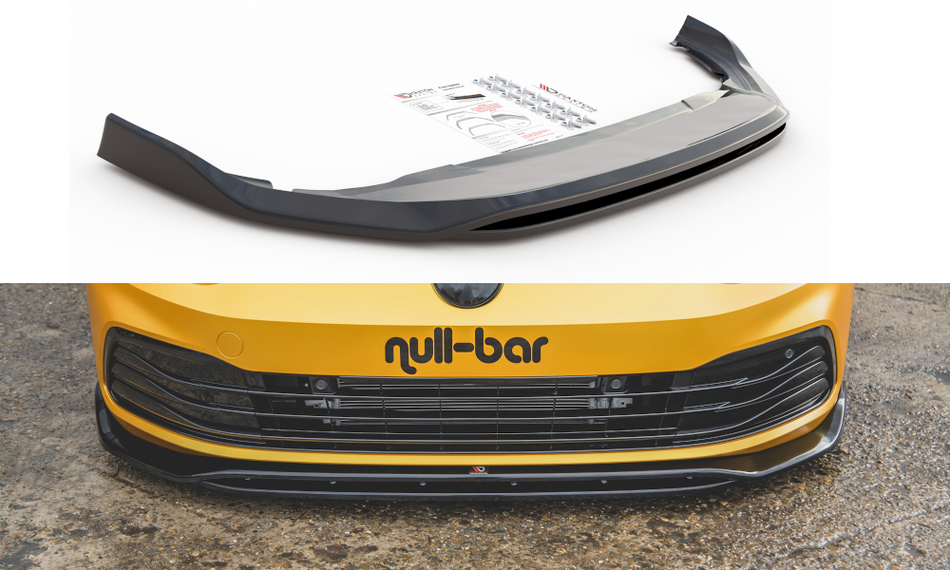 Becquet de spoiler avant V.2 VW Golf 8