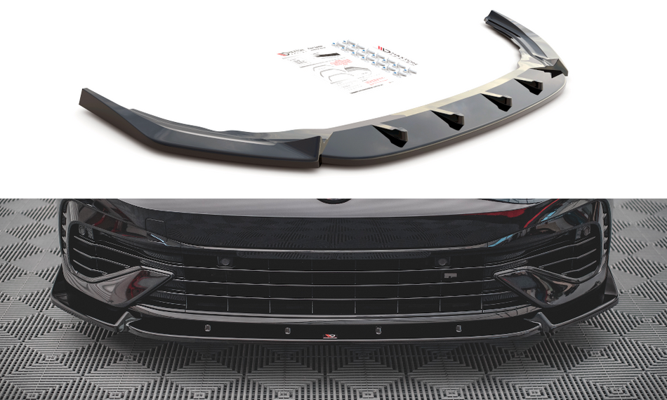 Frontspoiler Lippe V.2 Volkswagen Golf R Mk8