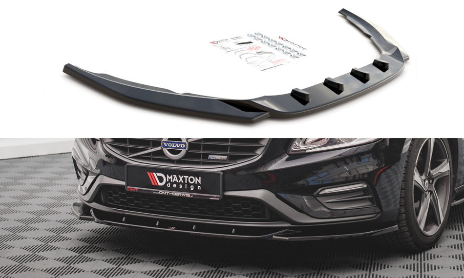 Spoiler anteriore V.2 Volvo S60 R-Design Mk2