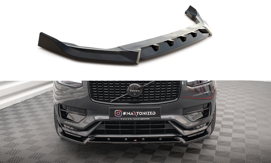 Becquet avant V.2 Volvo XC90 R-Design Mk2 Facelift