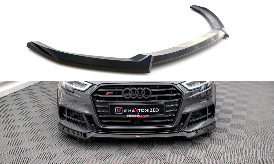 Frontspoiler Lippe V.3 Audi S3 / A3 S-Line Sportback 8V Facelift