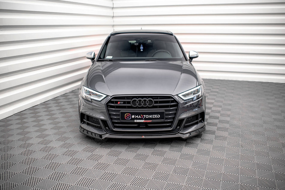Becquet avant V.3 Audi S3 / A3 S-Line Sportback 8V Facelift