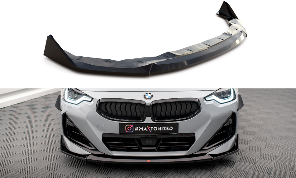 Becquet avant V.3 BMW 2 Coupé M-Pack / M240i G42