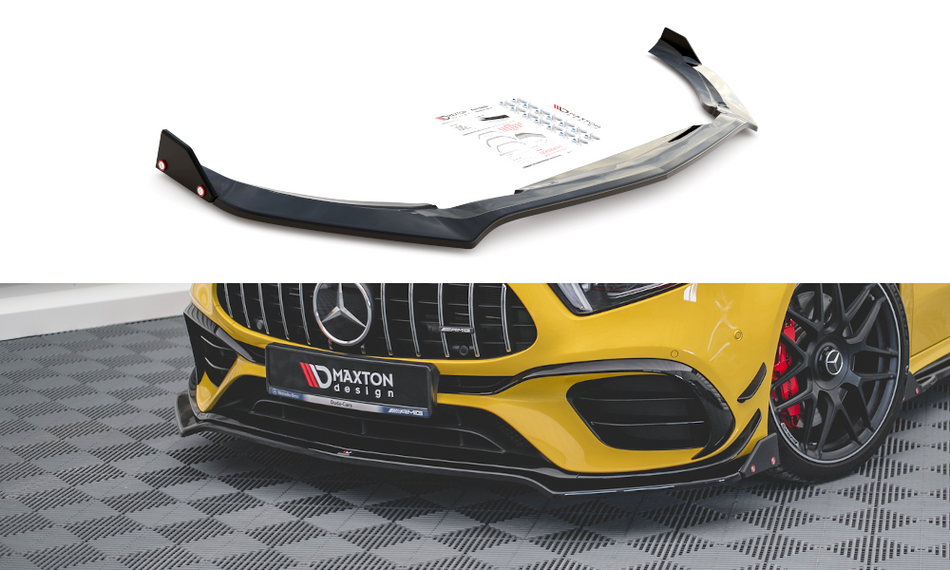 Frontspoiler Lippe V.3 + Front Flaps Mercedes-AMG A 45 S Aero Pack W177