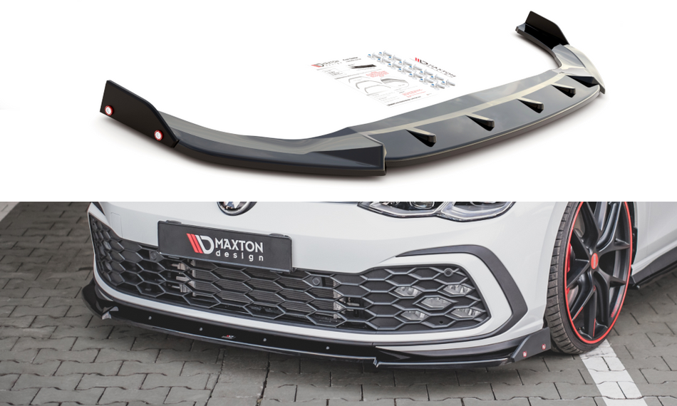 Frontspoiler Lippe V.3 + Front Flaps Volkswagen Golf 8 GTI / R-Line