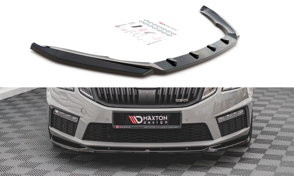 Spoiler anteriore V.3 Skoda Octavia RS Mk3 Facelift