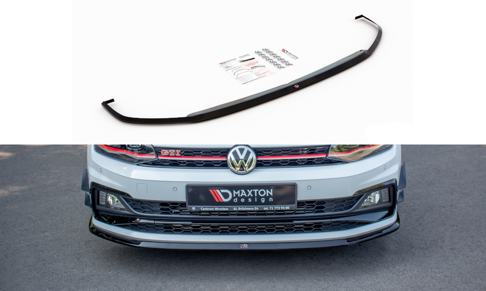Becquet avant V.3 VW Polo GTI Mk6