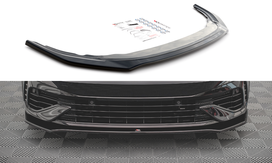 Spoiler anteriore V.3 Volkswagen Golf R Mk8