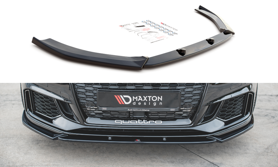 Becquet avant V.4 Audi RS3 8V FL Sportback