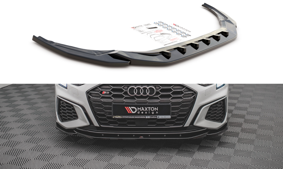 Spoiler anteriore V.4 Audi S3 / A3 S-Line 8Y