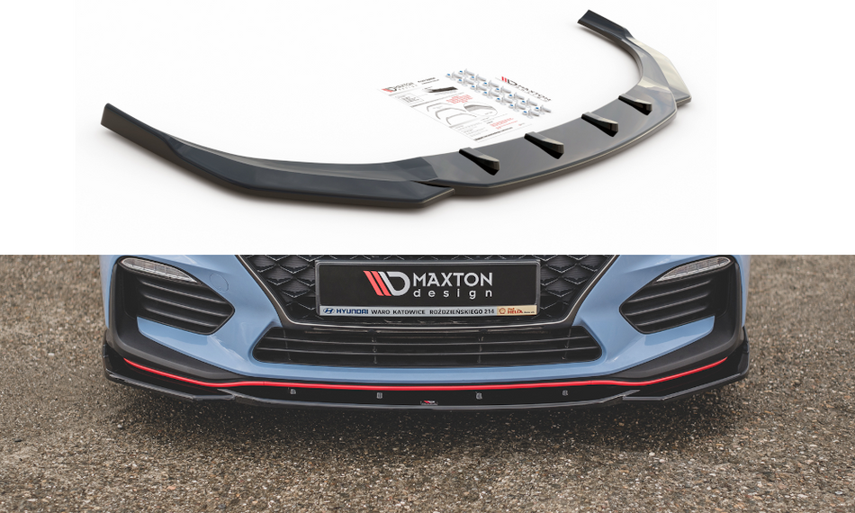 Becquet avant V.4 Hyundai I30 N Mk3 Hatchback / Fastback