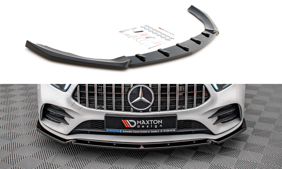 Becquet avant V.4 Mercedes A35 AMG / AMG-Line W177