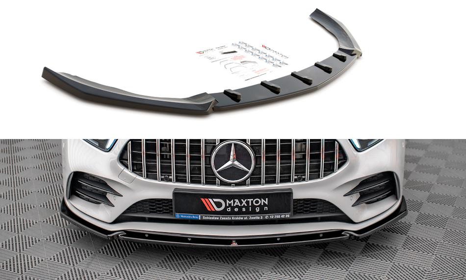 Frontspoiler Lippe V.4 Mercedes A35 AMG / AMG-Line W177